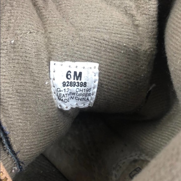 Sperry Top Sider Tan and Gold High Tops (6) - Picture 7 of 7